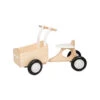 Houten Bakfiets Retro Wit Loopfiets VanDijkToys -Speelgoedwinkel 0011693 retro witte houten bakfiets vierwieler kinderloopfiets van dijk toys