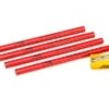 Toolkid Timmermanspotlood 4x + Potloodslijper 1 Toolkid Timmermanspotlood 4x + Potloodslijper -Speelgoedwinkel 101406 ToolKid timmermanspotlood met puntenslijper potloodslijper kindergereedschap