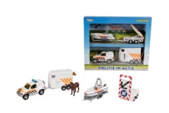 Politie-auto Met Aanhangers – Speelset 2Play Traffic -Speelgoedwinkel 2 play 5100156 giftset politie met aanhangers 1
