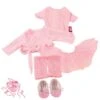Gotz 7-delige Balletkledingset XL Pop -Speelgoedwinkel 3401076 poppenballetset