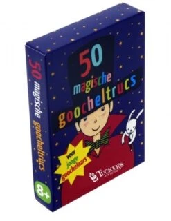 50 Kaarten Met Goocheltrucks, Vragen-voor-onderweg, Experimenten In Thema 50 Verbluffende Proefjes -Speelgoedwinkel 50 magische goocheltrucks