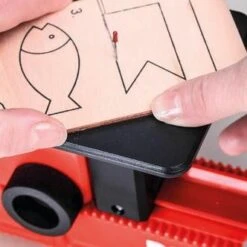 PLAYmake 4 In 1 Houtbewerkingsmachine Houtdraaibank -Speelgoedwinkel 801200 playmake decoupeerzaag figuurzaag speelactief