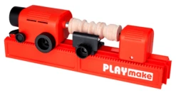 PLAYmake 4 In 1 Houtbewerkingsmachine Houtdraaibank -Speelgoedwinkel 801200 playmake houtdraaibank