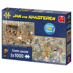 Jumbo 20052 Duo-Puzzel JvH Een Dagje Museum Jan-van-Haasteren -Speelgoedwinkel 89767930 9933090546