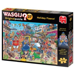 Jumbo 25004 Wasgij-puzzel Original-37 Vakantiefiasco 1000 Stukjes -Speelgoedwinkel 92140084 5369800046