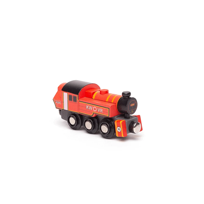 BigJigs BJT493 Houten Locomotief Ivatt Houten Trein 4 BigJigs BJT493 Houten Locomotief Ivatt Houten Trein - Afbeelding 2