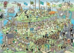 Jumbo 20069 Puzzel JanvanHaasteren Highland Games -Speelgoedwinkel Janvanhaasteren puzzel jumbo 20069 1000 stukjes. 1