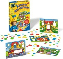 Kleuren En Vormen Kinderspel Ravensburger Spellen -Speelgoedwinkel Kleuren en vormen ravensburger leerspel 2