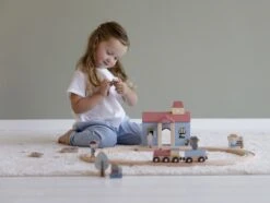 Little Dutch Railway Treinstation -Speelgoedwinkel LD4489 little dutch railway treinstation 1