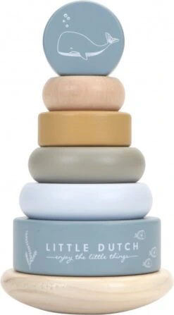 Little Dutch LD7013 Houten Tuimelstapelaar Ocean