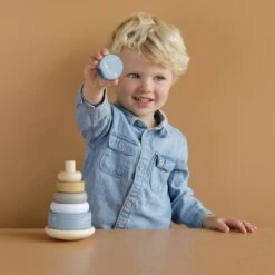 Little Dutch LD7013 Houten Tuimelstapelaar Ocean -Speelgoedwinkel LD7013 little dutch houten tuimelstapelaar ocean 4