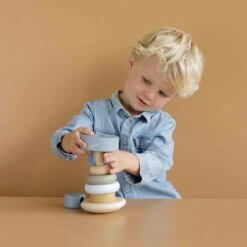 Little Dutch LD7013 Houten Tuimelstapelaar Ocean -Speelgoedwinkel LD7013 little dutch houten tuimelstapelaar ocean 5