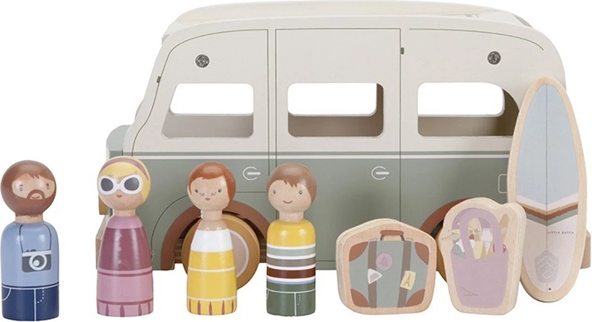 Little Dutch LD7098 Vintage Busje VW Camper 11 Little Dutch LD7098 Vintage Busje VW Camper - Afbeelding 9