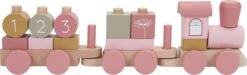 Little Dutch LD8035 Houten Blokkentrein Flowers FSC -Speelgoedwinkel LD8035 little dutch blokkentrein flowers 5