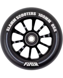Stuntstep Wiel Aluminium 100mm Slamm Flair 2.0 Met Abec 9 Lagers In Color Zwart 16 Stuntstep Wiel Aluminium 100mm Slamm Flair 2.0 Met Abec 9 Lagers In Color Zwart -Speelgoedwinkel SL580 2 Slamm 100mm Flair 2.0 Alloy Core Wheel Black 2 speelactief.nl