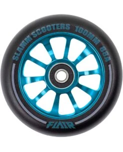 Stuntstep Wiel Aluminium 100mm Slamm Flair 2.0 Met Abec 9 Lagers In Color Zwart 13 Stuntstep Wiel Aluminium 100mm Slamm Flair 2.0 Met Abec 9 Lagers In Color Zwart -Speelgoedwinkel SL580 2 Slamm 100mm Flair 2.0 Alloy Core Wheel Blue speelactief.nl