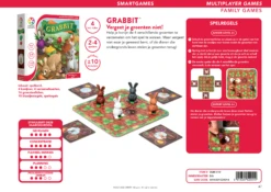 SmartGames SGM510 Grabbit Bordspel Familiespel 19 SmartGames SGM510 Grabbit Bordspel Familiespel -Speelgoedwinkel SmartGames sgm510 grabbit familiespel denkspel puzzel spel