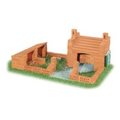 Teifoc T8010 Bouwdoos Kasteel/Huis Metselset -Speelgoedwinkel Teifoc bouwdoos T8010 kasteel huis metselset