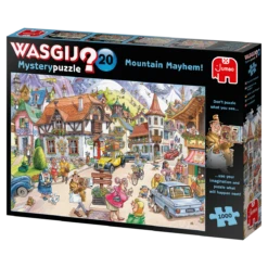 Jumbo Wasgij Mystery-20 Puzzel Vakantie-in-de-bergen 1000-stukjes