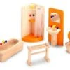 Badkamerset I – Inrichting Poppenhuis -Speelgoedwinkel badkamer poppenhuis pintoy 6572