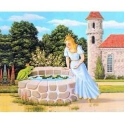 Blokpuzzel “Sprookjes” -Speelgoedwinkel blokpuzzel sprookjes goki 57877 2