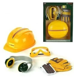Bosch Veiligheidsset Werkman 4-dlg Kindergereedschap -Speelgoedwinkel bosch werkman veiligheidsset theo klein 8537 1 1