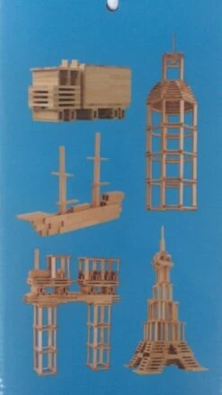 Bouwplankjes City Blocks 150 Stuks -Speelgoedwinkel bouwplankjes 150 stuks 2