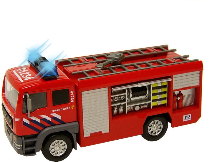 Brandweer Tankauto Met Spuit, Licht En Geluid 4 Brandweer Tankauto Met Spuit, Licht En Geluid - Afbeelding 2