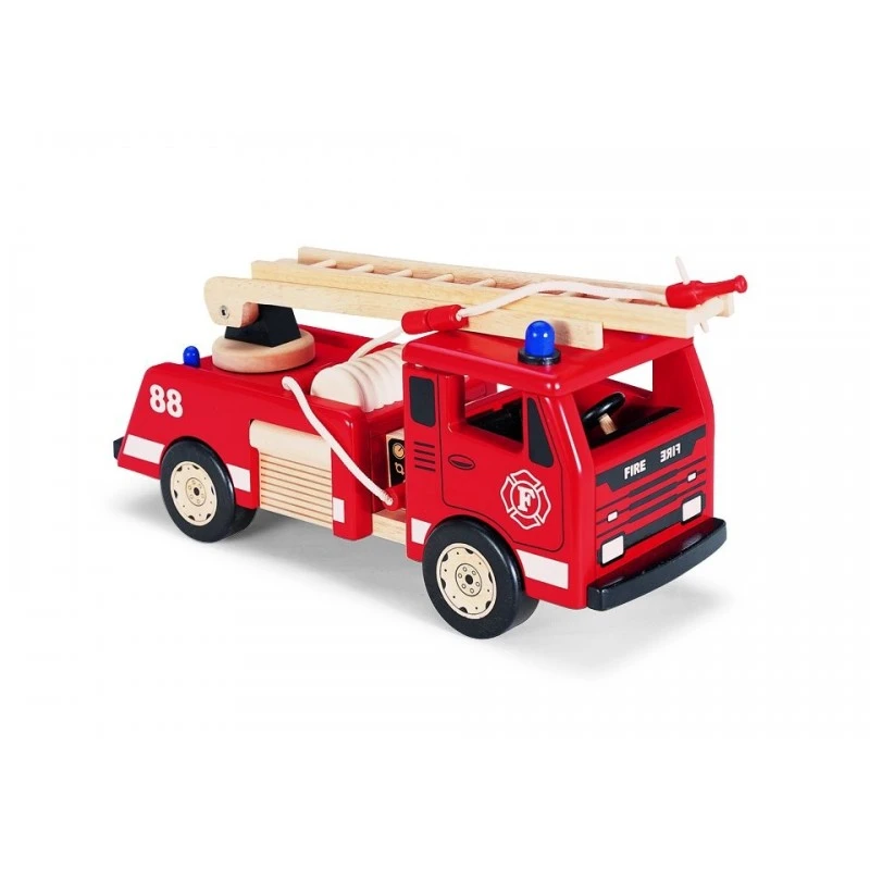 Brandweer Ladderwagen – Pintoy 3 Brandweer Ladderwagen – Pintoy