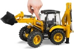 Bruder 2454 JCB-5CX Eco Graaflaadcombinatie -Speelgoedwinkel bruder 02454 graaflaadcombinatie 2