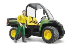 Bruder 2491 JohnDeere Gator-855D John Deere -Speelgoedwinkel bruder 02490 john deere gator 855d met chauffeur 1