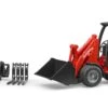 Bruder 2191 Miniloader Schäffer Minishovel+acc -Speelgoedwinkel bruder 2191 schafer 2034 minishovel met accessoires