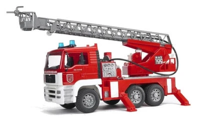 Bruder 2771 Brandweerwagen Ladderwagen MAN 4 Bruder 2771 Brandweerwagen Ladderwagen MAN - Afbeelding 2
