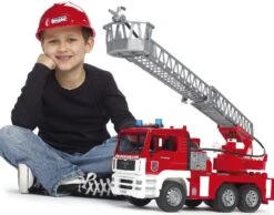 Bruder 2771 Brandweerwagen Ladderwagen MAN 12 Bruder 2771 Brandweerwagen Ladderwagen MAN -Speelgoedwinkel bruder 2771 brandweerwagen ladderwagen man 3