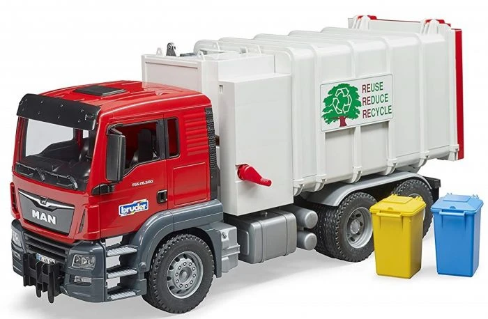 Bruder 03761 MAN-TGS Vuilniswagen 5 Bruder 03761 MAN-TGS Vuilniswagen - Afbeelding 3