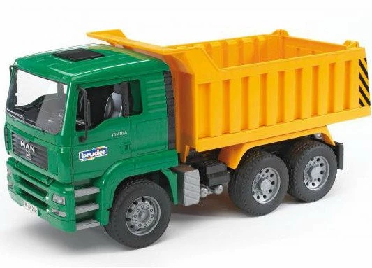 Bruder 2765 Kipwagen Kipper Zandauto MAN 4 Bruder 2765 Kipwagen Kipper Zandauto MAN - Afbeelding 2