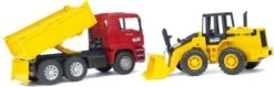 Bruder 2752 Kipper Vrachtwagen MAN TGA Met Shovel Fiat FR 130 -Speelgoedwinkel bruder kipwagen man tga met shovel fiat fr 130 1 1