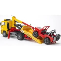 Bruder 2750 Sleepdienst MAN TGA Met Jeep Vrachtwagen Met Kraan -Speelgoedwinkel bruder sleepdienst man tga met jeep 3