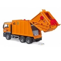 Bruder 3760 Vuilniswagen Vrachtauto MAN TGS 26-500 8 Bruder 3760 Vuilniswagen Vrachtauto MAN TGS 26-500 -Speelgoedwinkel bruder bruder 3760 man tgs vuilnisauto oranje vuilniswagen 1 1