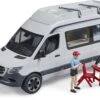 Bruder 2672 MB-Sprinter Camper Met Vakantieman -Speelgoedwinkel bruder mb mercedes sprinter camper met vakantieman