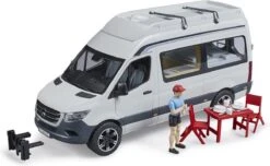 Bruder 2672 MB-Sprinter Camper Met Vakantieman