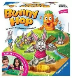 Bunny Hop Kinderspel Ravensburger Spellen 7 Bunny Hop Kinderspel Ravensburger Spellen -Speelgoedwinkel bunny hop ravensburger kinderspel 222261 1