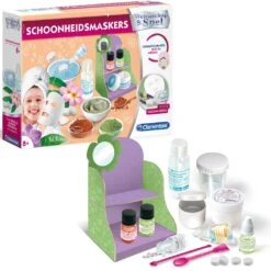 Clementoni Wetenschap & Spel Schoonheidsmaskers Experimenteerdoos