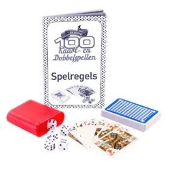 ClownGames De Beste100 Kaart+Dobbelspellen -Speelgoedwinkel clowngames 100 kaartdobbelspellen 2