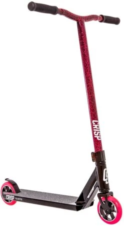 Stuntstep Crisp Blaster 20/20 Black/Pink Cracking -Speelgoedwinkel crisp blaster 2020 pro scooter black red cracked speelactief.nl 2