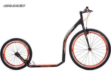 Volwassen Step CRUSSIS URBAN 4.3 BLACK/ORANGE 26/20 8 Volwassen Step CRUSSIS URBAN 4.3 BLACK/ORANGE 26/20 - Afbeelding 6