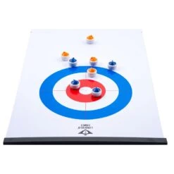 Curling/Sjoelen 2-in-1 Shuffleboard 180×39 Cm. -Speelgoedwinkel curling shuffleboard sjoelen 2 in 1 3