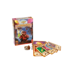 Voorkant -Speelgoedwinkel de magische markt van cameloot kaartspel 1