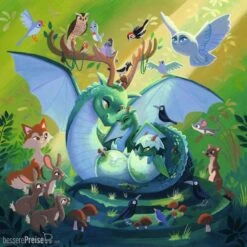 Eenhoorn, Draak En Fee – Ravensburger – 3 X 49 Stukjes -Speelgoedwinkel eenhoorn draak en fee puzzel ravensburger 3