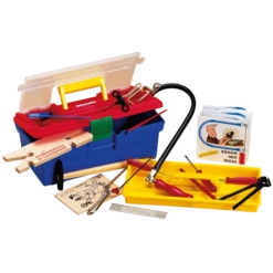 Figuurzaag Gereedschapsbox (gevuld)